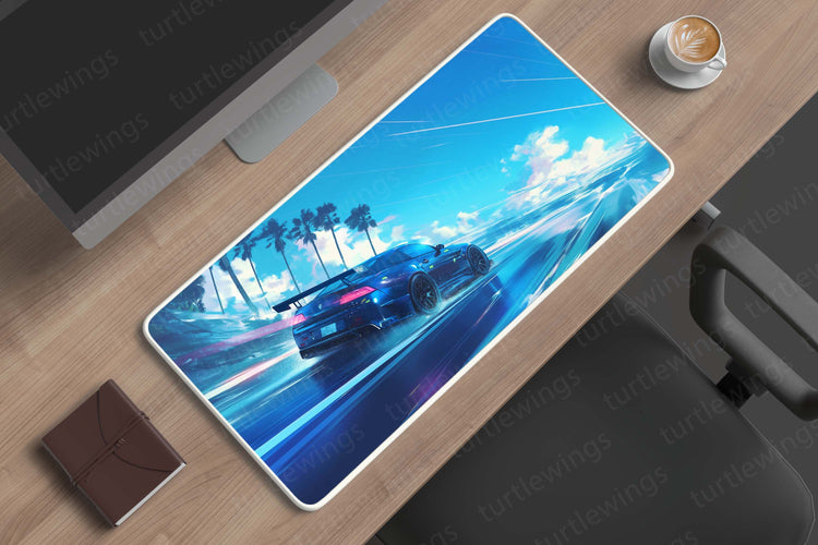 Need for Speed Nissan GTR Deskmat | High-Speed Racing Design