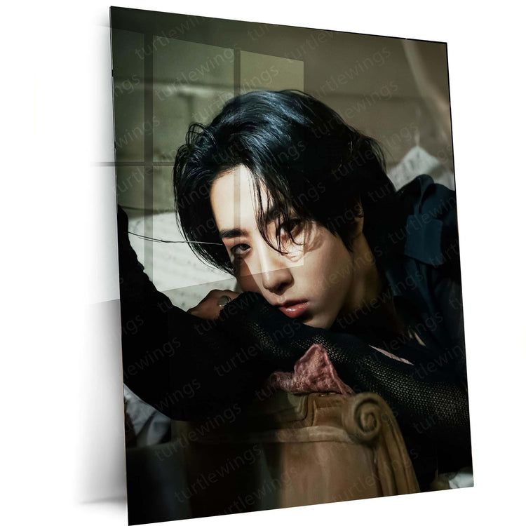 Noor Jisung Metal Poster | K-Pop Artist | HD Print