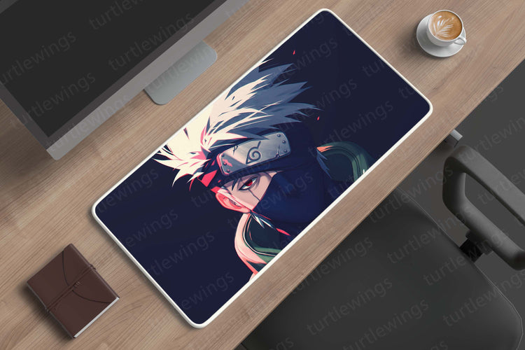 Kakashi Hatake Naruto Deskmat | Legendary Ninja Master Design