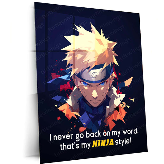 Naruto Uzumaki | Naruto Metal Poster