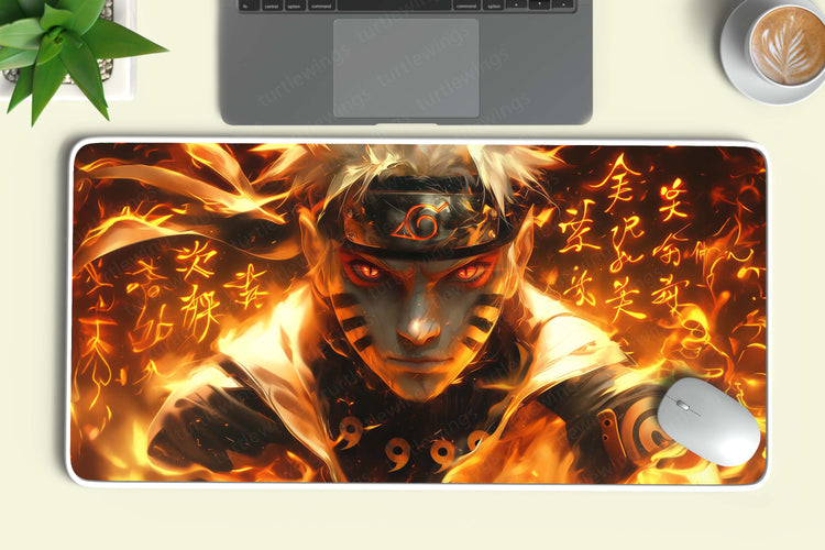 Naruto Uzumaki Naruto Deskmat | Hero of the Hidden Leaf