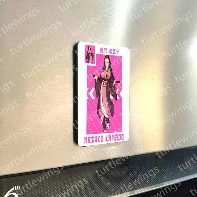 The demon Slayer Ultimate Character Set HD Metal Fridge Magnets ( 46 Units ) | Turtlewings Exclusive