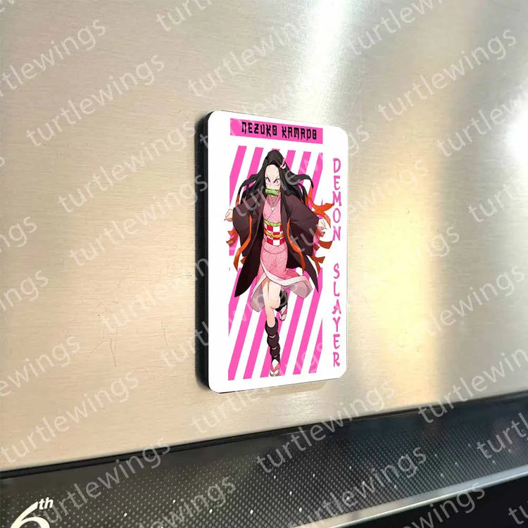 The demon Slayer Ultimate Character Set HD Metal Fridge Magnets ( 46 Units ) | Turtlewings Exclusive