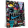 Nike Aesthetic Metal Poster | Iconic Brand Design | High-Quality Metal Print