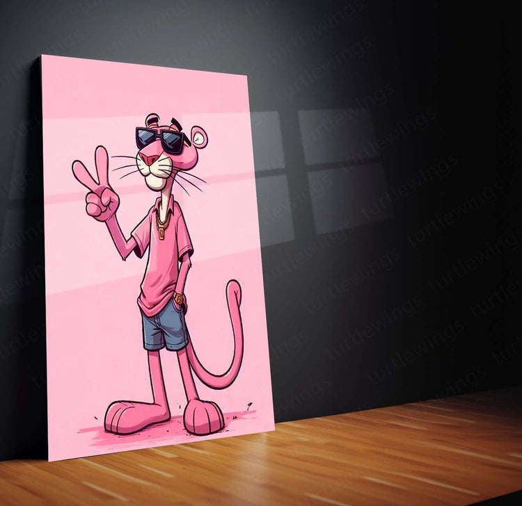 Pink Panther Metal Poster