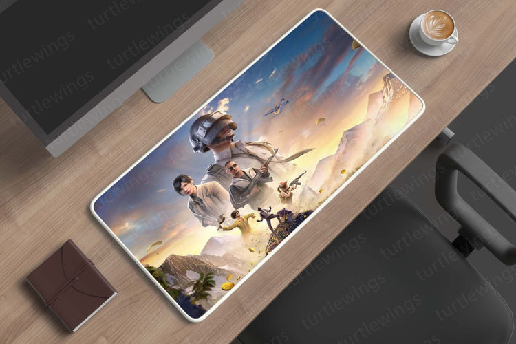 Battleground Blitz - PUBG Desk Mat | Gaming Mouse Pad | Two Sizes Available