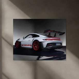 Porsche 911 GT3 Neon LED Metal Frame â Iconic Supercar Wall Art 1 - TURTLEWINGS 