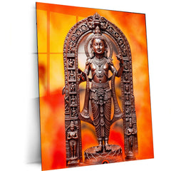 Ram Lalla Metal Poster – Divine Childhood Avatar Wall Art 3