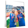 RO-KO Metal Poster – Rohit Sharma & Virat Kohli Wall Art | Team India Cricket Duo