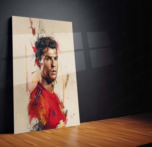 Ronaldo Metal Poster 2