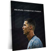 Ronaldo Quote Metal Poster