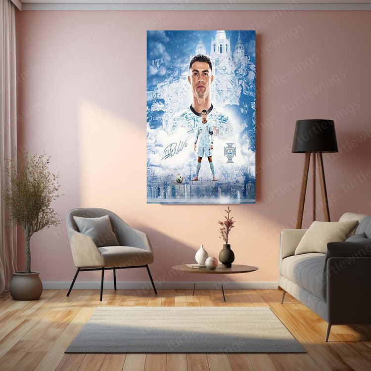 Ronaldo Metal Poster