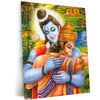 Ram Hanuman Metal Poster – Divine Devotion Wall Art | Spiritual Hindu Decor 2