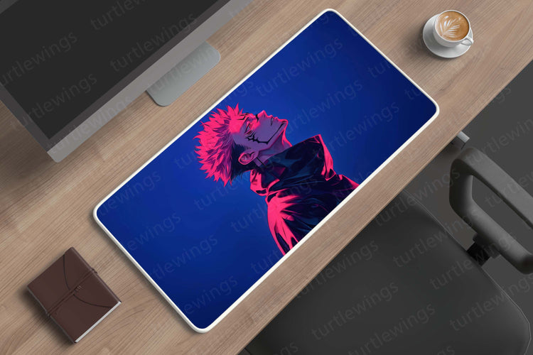 Ryomen Sukuna Jujutsu Kaisen Deskmat | Cursed King Design