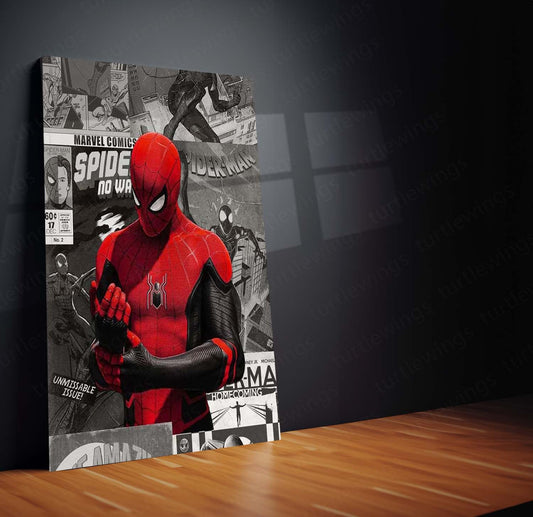 Spiderman Metal Poster