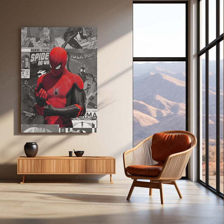 Spiderman Metal Poster