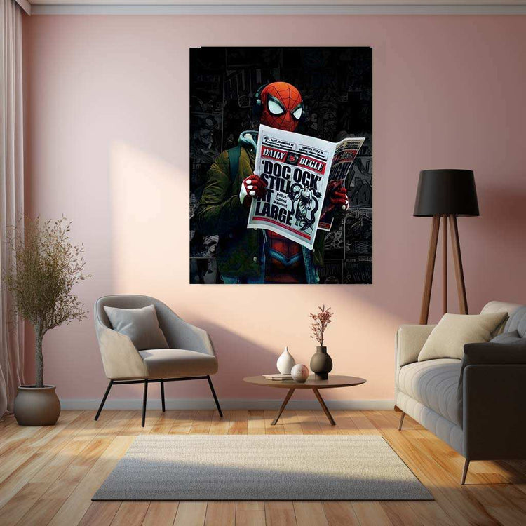 Spider-Man Metal Poster 3 - TURTLEWINGS 