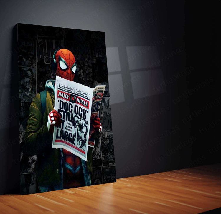 Spider-Man Metal Poster 3 - TURTLEWINGS 