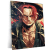 Shanks One Piece Japanese Metal Poster | Yonko Red-Haired Pirate Wall Art 3