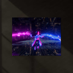 Spider-Man Neon LED Metal Poster