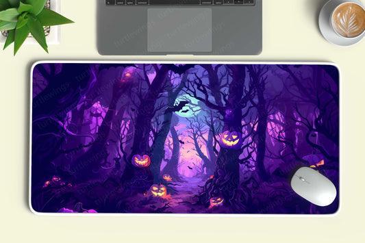 Aesthetic Spooky Deskmat – Hauntingly Beautiful Workspace Art