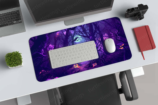 Aesthetic Spooky Deskmat – Hauntingly Beautiful Workspace Art