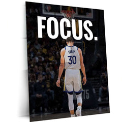 Stephen Curry Quote Metal Poster – Inspire Greatness On & Off the Court