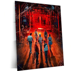 Stranger Things Metal Poster – The Upside Down Awaits 2