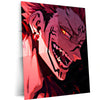 King of Curses - Sukuna Metal Poster | Jujutsu Kaisen Anime Wall Art | HD Print 2