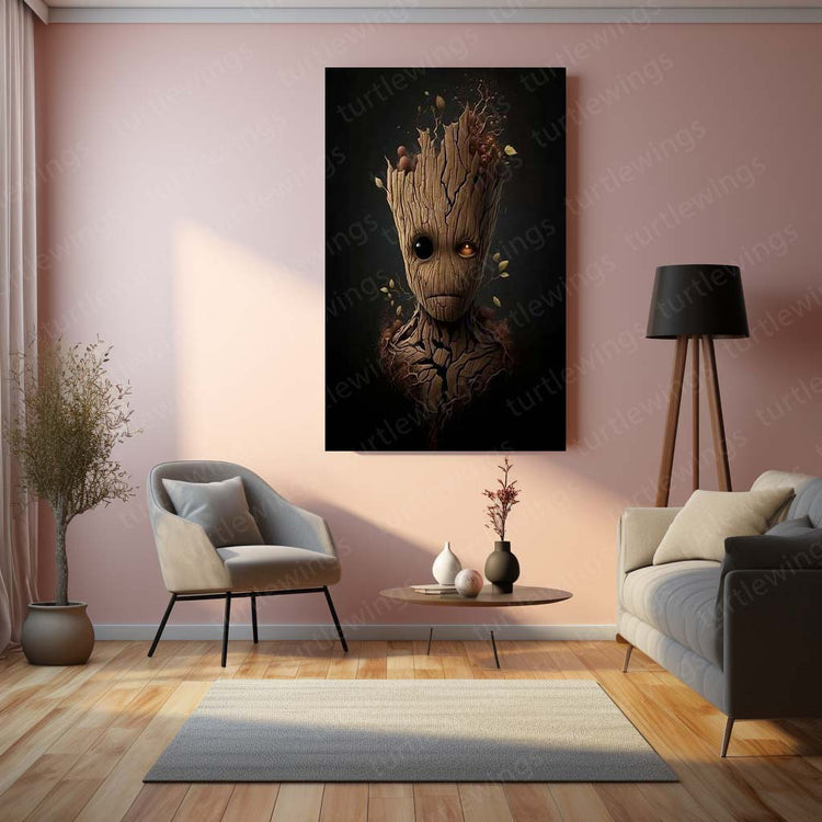 The Groot Metal Poster