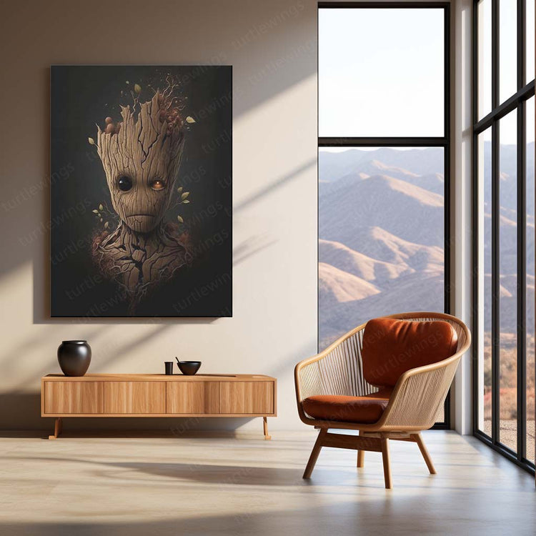 The Groot Metal Poster