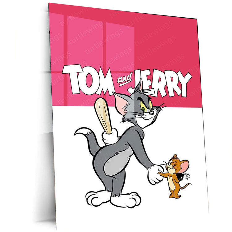 Tom and Jerry Metal Poster