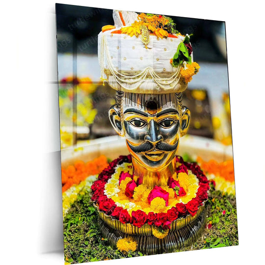 Trimbakeshwar Nashik Metal Poster – Sacred Temple Art | Spiritual Wall Decor - TURTLEWINGS 