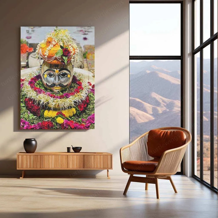 Trimbakeshwar Nashik Metal Poster – Sacred Temple Art | Spiritual Wall Decor 2 - TURTLEWINGS 