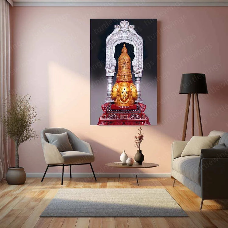 Trimbakeshwar Nashik Metal Poster – Sacred Temple Art | Spiritual Wall Decor 3 - TURTLEWINGS 