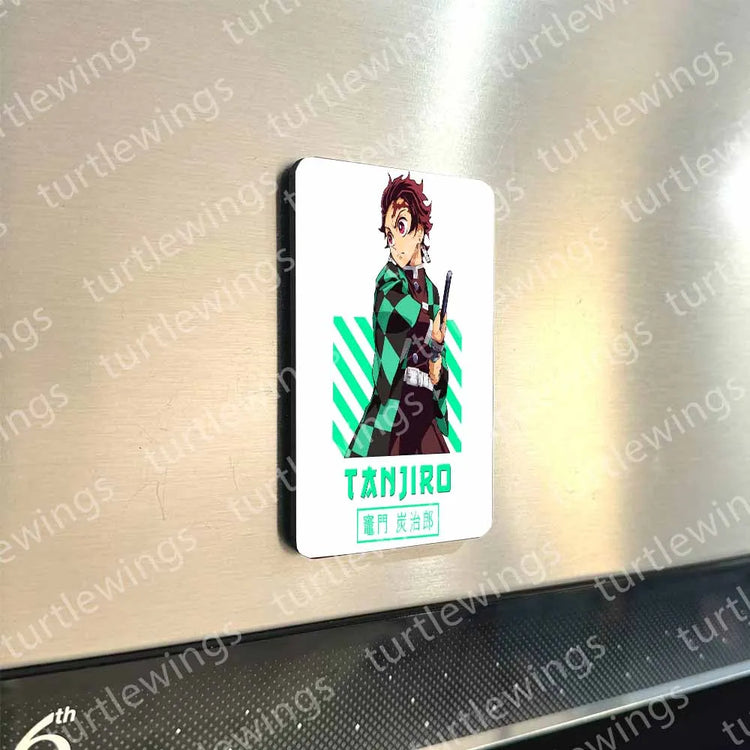 The demon Slayer Ultimate Character Set HD Metal Fridge Magnets ( 46 Units ) | Turtlewings Exclusive