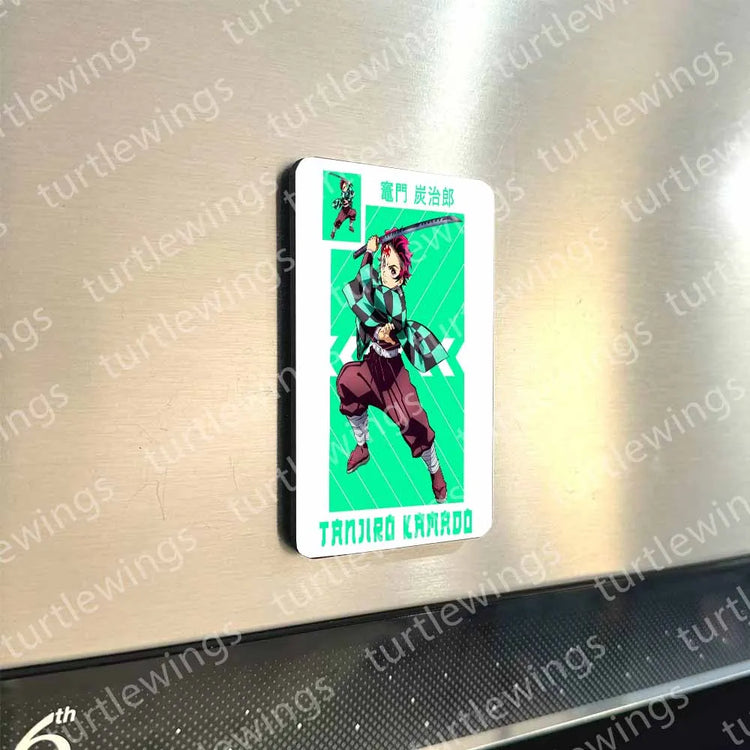 The demon Slayer Ultimate Character Set HD Metal Fridge Magnets ( 46 Units ) | Turtlewings Exclusive