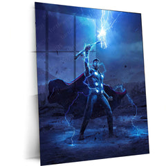 Thor Metal Poster – The Mighty God of Thunder 1