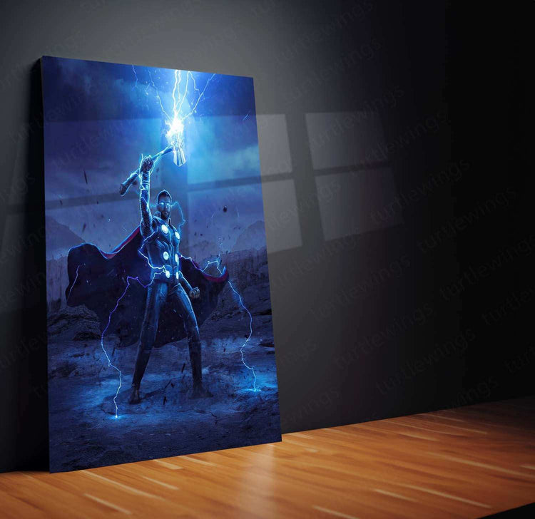 Thor Metal Poster – The Mighty God of Thunder 1 - TURTLEWINGS 