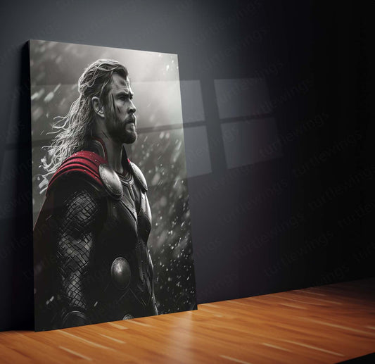 Thor: God of Thunder Metal Poster | Marvel's Mighty Avenger Wall Art