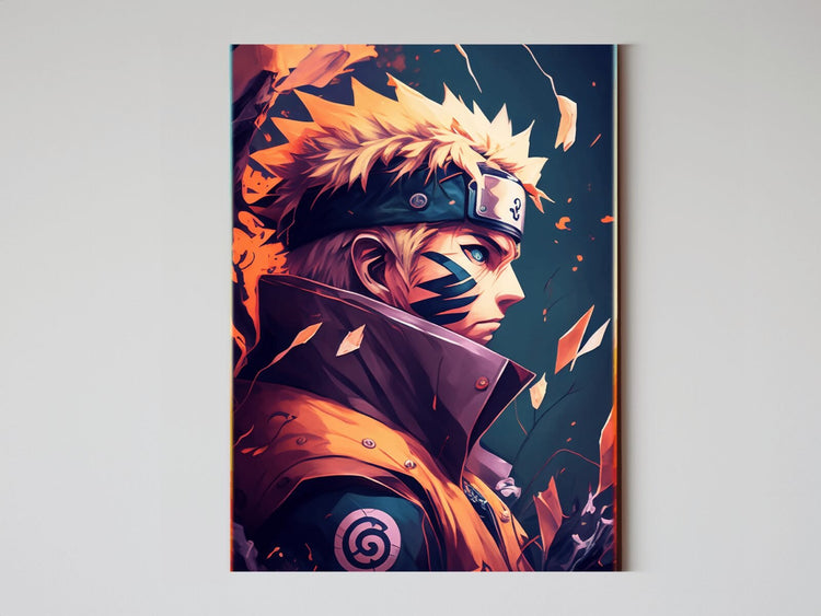 Turtlewings | NarutoAnime Metal Print | Anime Wall Art | HD Quality 1