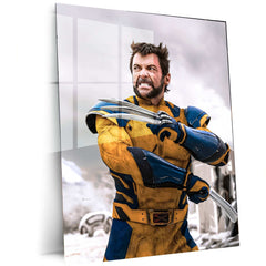 Wolverine Metal Poster – Marvel's Iconic X-Men Wall Art | Superhero Decor