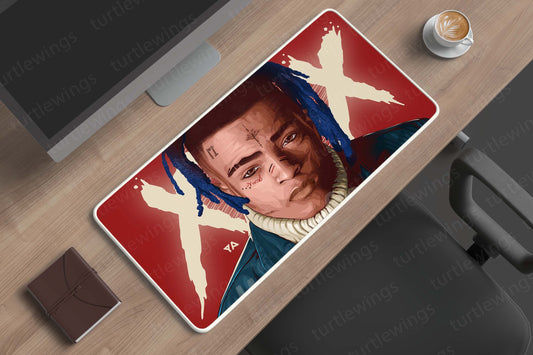 XXXTENTACION Deskmat | Rap Legend Aesthetic Design