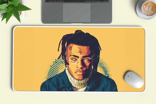 XXXTENTACION Deskmat | Rap Legend Aesthetic Design 3