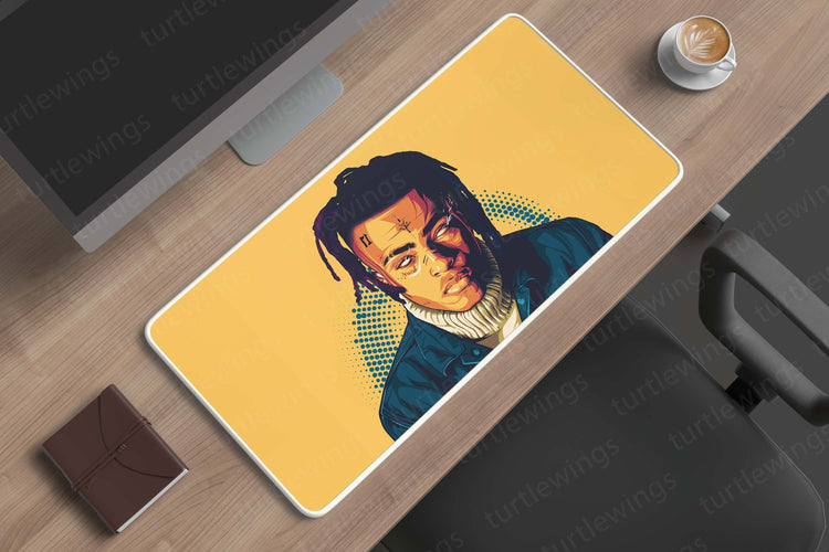 XXXTENTACION Deskmat | Rap Legend Aesthetic Design 3