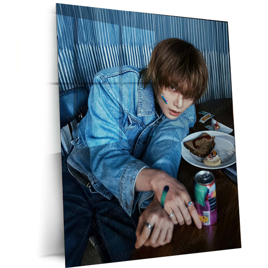 Yang Jeongin Metal Poster | Stray Kids Maknae | HD Print