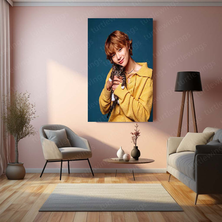 Yang Jeongin Metal Poster | Stray Kids Maknae | HD Print-2