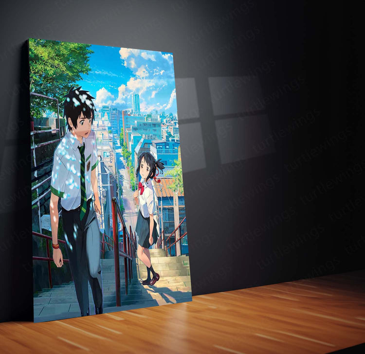 Your Name Anime Metal Poster | Makoto Shinkai's Masterpiece Art 3