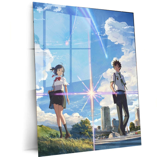 Your Name Anime Metal Poster | Makoto Shinkai's Masterpiece Art 4