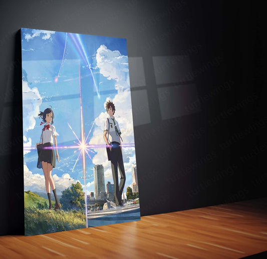 Your Name Anime Metal Poster | Makoto Shinkai's Masterpiece Art 4